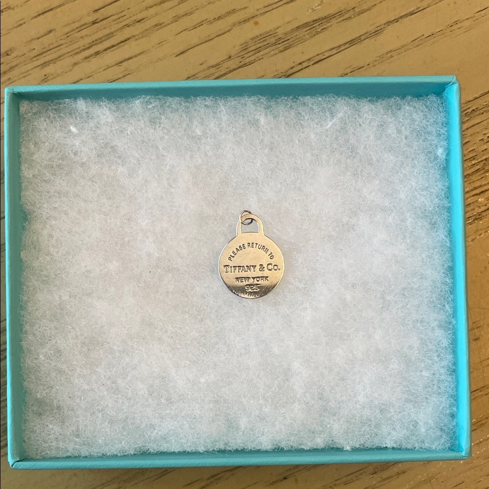 Tiffany & Co. Silver Round Charm/Pendant